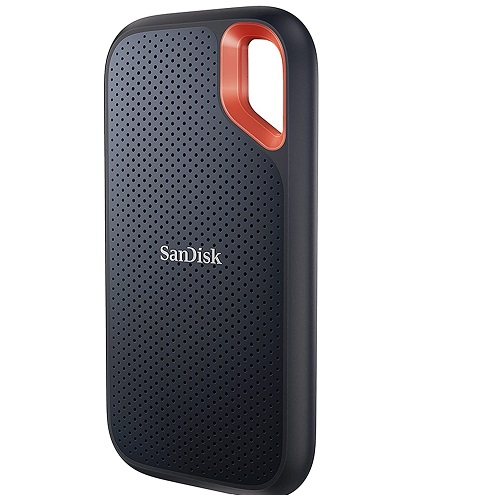 SanDisk 4TB Extreme Portable SSD - Up to 1050MB/s, USB-C, USB 3.2 Gen 2, IP65 Water and Dust Resistance, Updated Firmware - External Solid State Drive - SDSSDE61-4T00-G25 Black Only $159.99