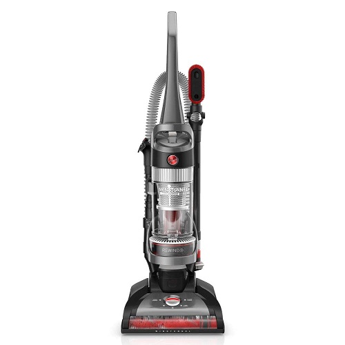 Hoover WindTunnel Cord Rewind Pro Bagless Upright Vacuum Cleaner, For Carpet and Hard Floors, UH71300V, Black NEW Rewind, List Price is $139.99, Now Only $109.99, You Save $30