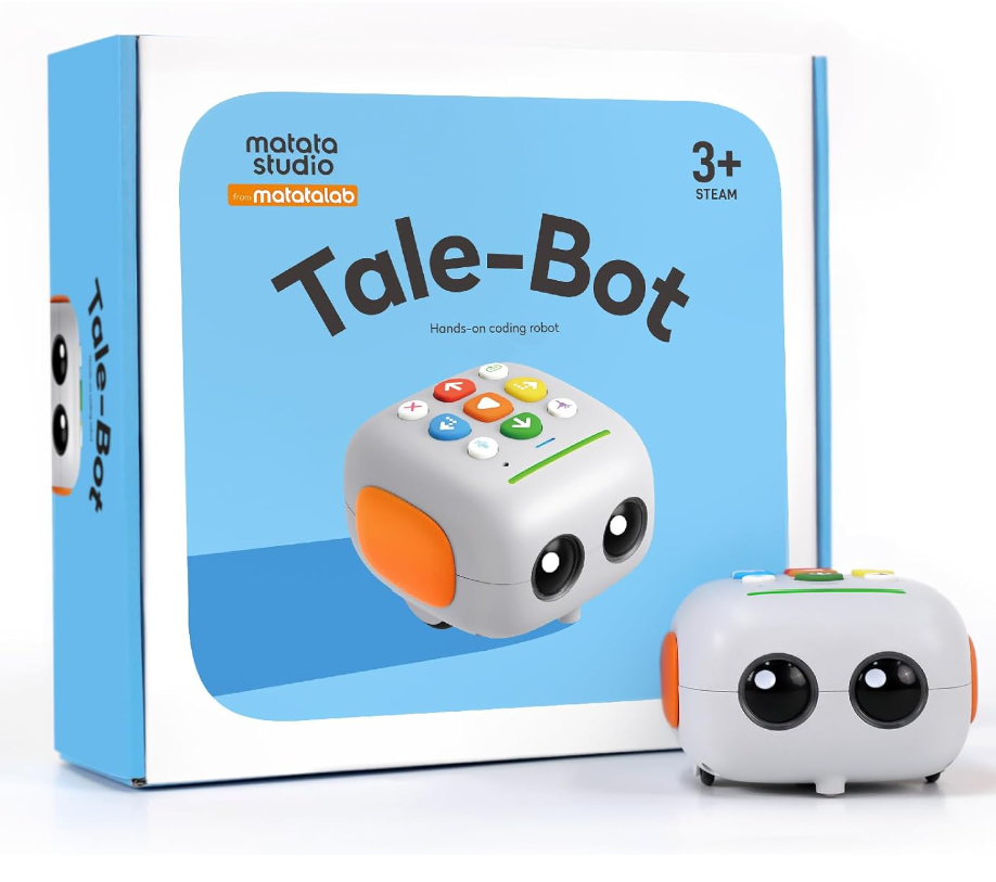 Matatalab TaleBot Coding Robot Basic for Kids Ages 3-5, Screen-Free Interactive STEM Toys, Educational Learning Robots Toy for Boys & Girls to Learn Coding Basics, Ideal Gift for Homeschool Christmas
