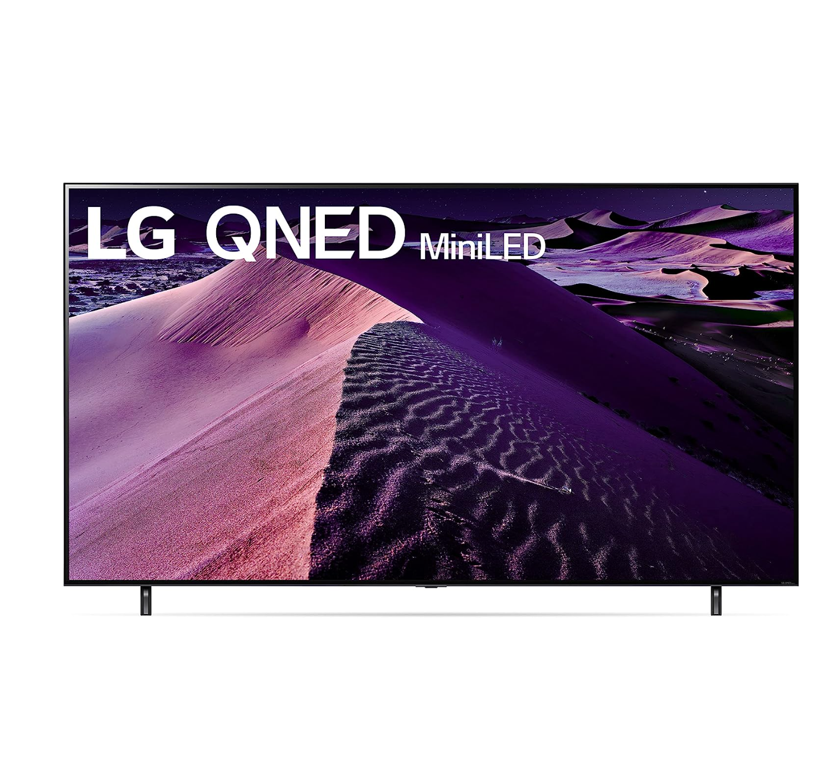 LG QNED85 Series 86-Inch Class QNED Mini-LED Smart TV 86QNED85UQA, 2022 - AI-Powered 4K , Alexa Built-In, Grey