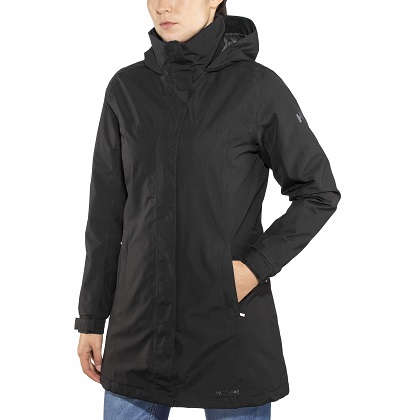 Helly-Hansen Womens Aden Insulated Waterproof Windproof Breathable Long Length Packable Hood Rain Coat Jacket, List Price is $175, Now Only $131.25