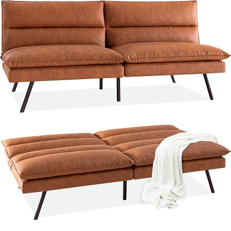 速抢！ IULULU 可折叠Futon沙发床，现仅售$202.49，免运费。