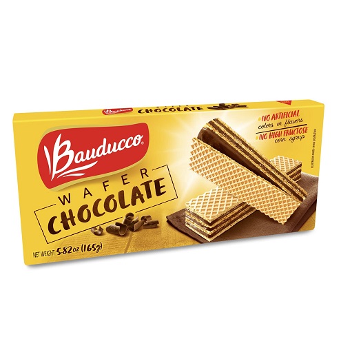 Bauducco 夹心巧克力 威化 饼干，5  oz，现仅售$1.00，免运费！