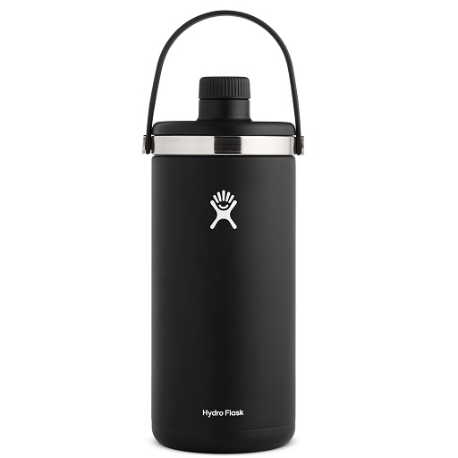 Hydro Flask 128 oz Oasis Water Jug Black, List Price is $124.95, Now Only $77.63, You Save $47.32