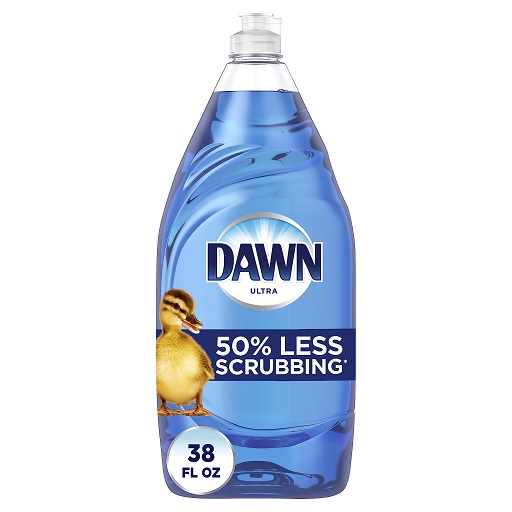 Dawn Ultra 洗碗液，38 oz，现仅售$5.55，免运费！购满$50获得$15购物信用
