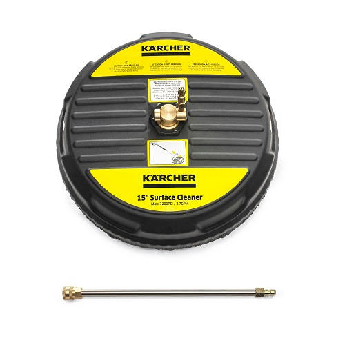 Kärcher - 3200 PSI Universal Surface Cleaner Attachment for Pressure Washers - 15