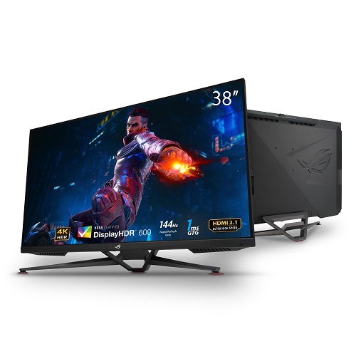 ASUS ROG Swift 38” 4K HDMI 2.1 HDR DSC Gaming Monitor (PG38UQ) -  144Hz, 1ms, Fast IPS, G-SYNC Compatible, Speakers, FreeSync Premium Pro, DisplayPort, DisplayHDR600,  Only $764.99