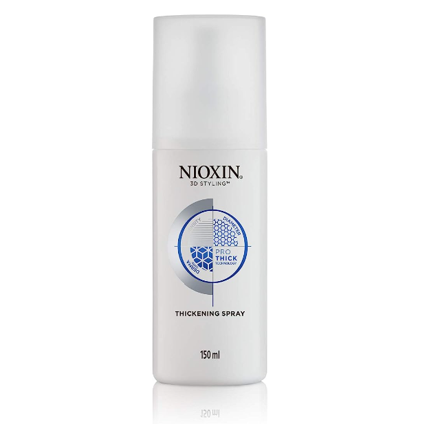 Nioxin Thickening Spray, 3D Styling Hairspray With ProThick Technology, Adds Volume and Texture for Thinning Hair, 5.1 oz (Packaging May Vary)