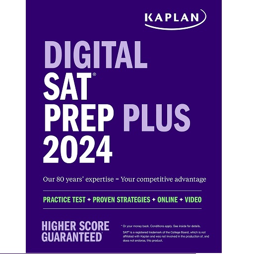 Digital SAT Prep Plus 2024: Includes 1 Realistic Full Length Practice Test, 700+ Practice Questions (Kaplan Test Prep), List Price is $37.99, Now Only $23.99, You Save $14
