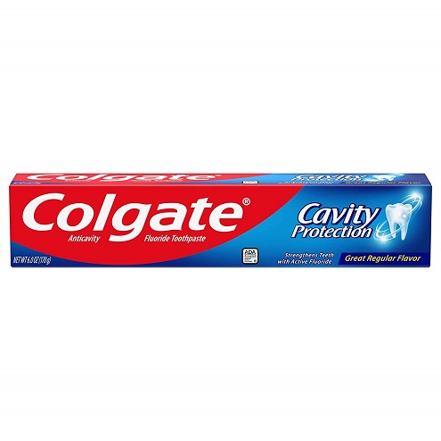 Colgate Cavity Protection Regular Fluoride Toothpaste, White, 6 oz Regular 6 Ounce (Pack of 1), List Price is $4.19, Now Only $1.79, You Save $2.4