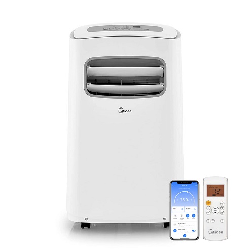Midea MAP12S1CWT Portable air Conditioner, 12,000 BTU, White, List Price is $479, Now Only $213.30