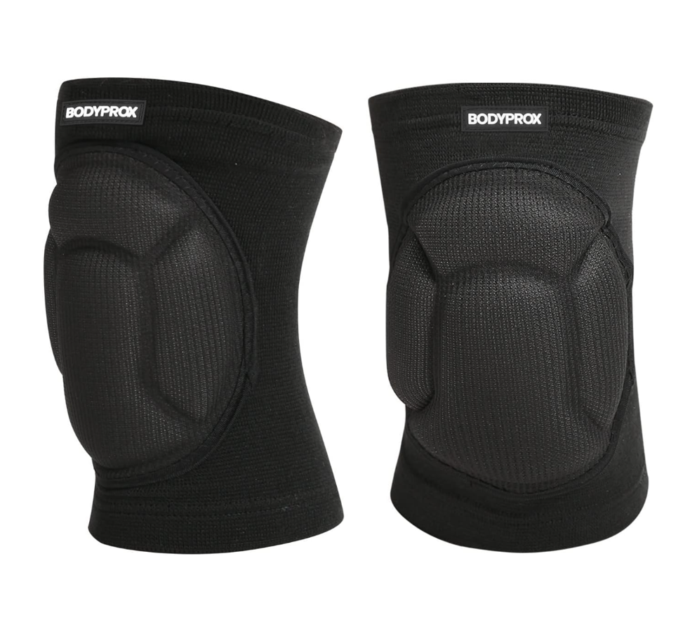 销售第一！Bodyprox 防护护膝一对，带加厚海绵，防滑，仅售$15.99