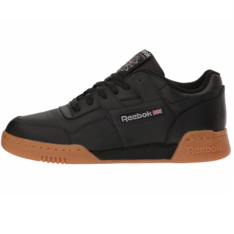 Reebok Men's Workout Plus Sneaker 8 Black/Carbon/Classic Red, List Price is $85, Now Only $29.99