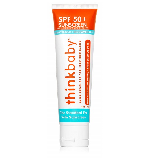 Thinkbaby SPF 50+ Baby Sunscreen Lotion, Dermatologist Recommended, Original Formula, List Price is $14.99, Now Only $6, You Save $8.99