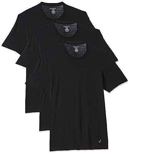 Nautica Men's 3-Pack Cotton Crew Neck T-Shirt, List Price is $24.99, Now Only $17.5, You Save $7.49
