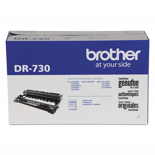 Brother Genuine DR730 Drum Unit, Up To 12,000 Page Yield, List Price is $106.49, Now Only $81.4, You Save $25.09