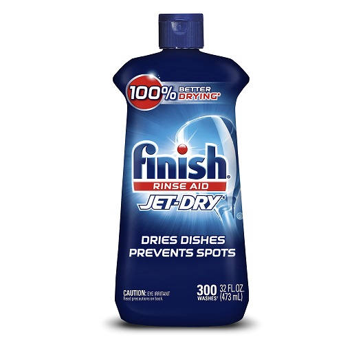 Finish Jet-dry, Rinse Agent, Ounce Blue 32 Fl Oz (Pack of 12), List Price is $161.64, Now Only $42.4, You Save $119.24