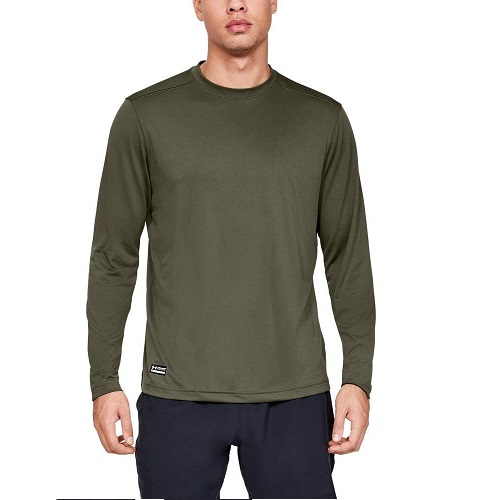 史低价！UNDER ARMOUR 安德玛 Tactical UA Tech 男士长袖T恤，原价$29.99，现仅售$11.48。多色可选！