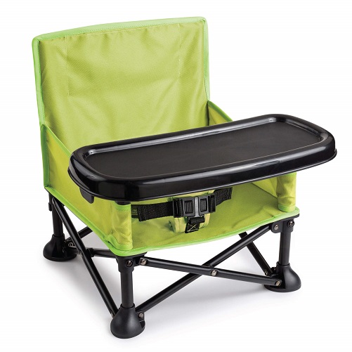 Summer Infant Pop and Sit 便携式 婴幼儿 折叠餐椅，原价$34.99，现仅售$26.90，免运费！不同颜色可选！