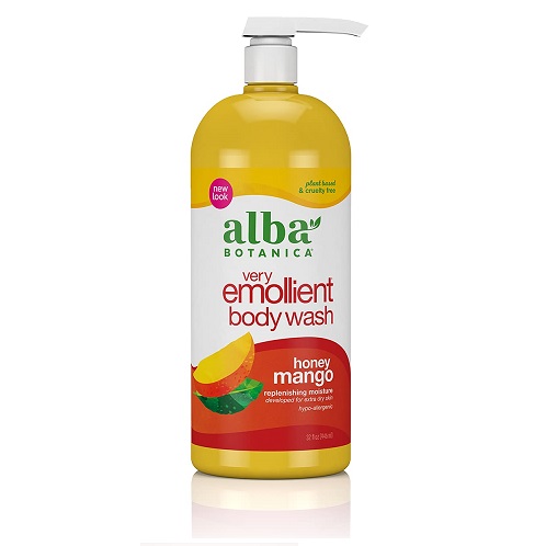 Alba Botanica Very Emollient Body Wash, Honey Mango, 32 Ounce Bottle, only $10.38 , free shipping