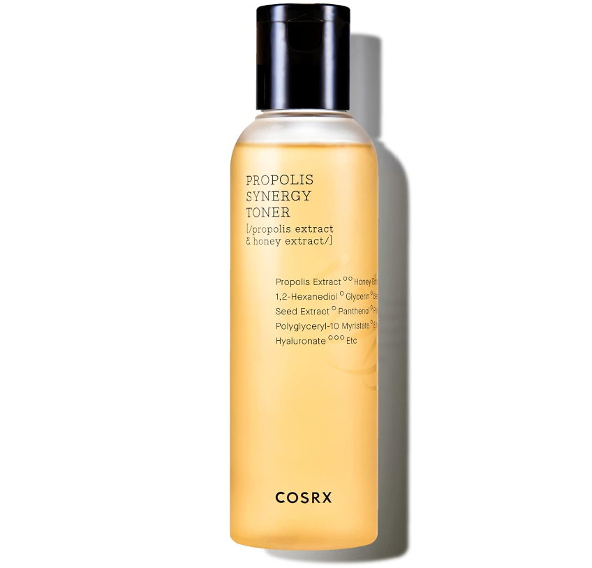 讓熟齡肌膚變嫩變水潤！韓國 COSRX 全效蜂膠爽膚水，富含蜂膠精華和高效保濕的泛醇，150ml，現僅售$10.00 （33% off）