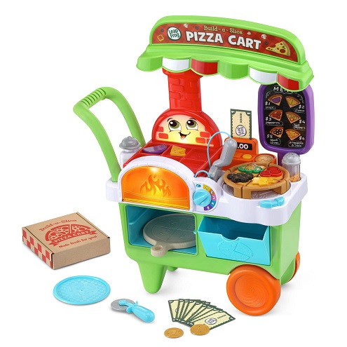 LeapFrog Build-a-Slice Pizza Cart (Frustration Free Packaging), List Price is $49.99, Now Only $21.58