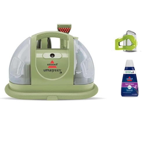 BISSELL Little Green Multi-Purpose Portable Carpet and Upholstery Cleaner, 1400B, List Price is $123.59, Now Only $98.00