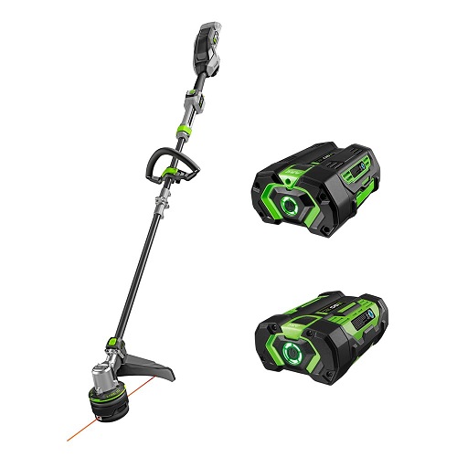 EGO Power+ ST1623T 56-Volt 16-Inch Cordless String Trimmer, 4.0Ah Battery, 320W Charger Included Plus Extra BA1400T 2.5Ah Battery 16