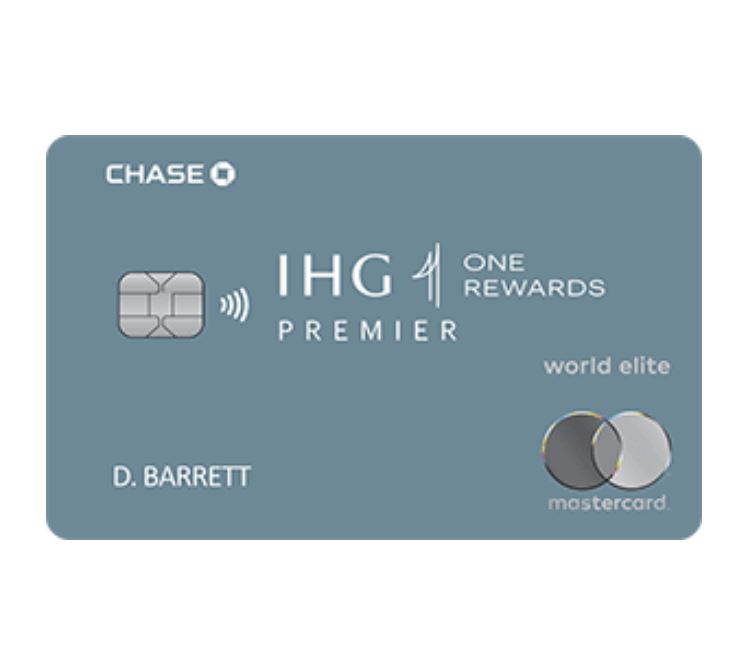 Limited Time Offer: IHG Premier Card offers 165,000 bonus points