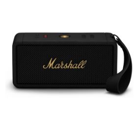 Marshall Middleton Portable Bluetooth Speaker, Black and Brass, List Price is $299.99, Now Only $236.38, You Save $63.61