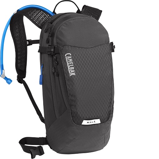 CamelBak Women's M.U.L.E. 12 Mountain Biking Hydration Pack - Easy Refilling Hydration Backpack - Magnetic Tube Trap 100oz, Charcoal/Black, List Price is $130, Now Only $79.1, You Save $50.9