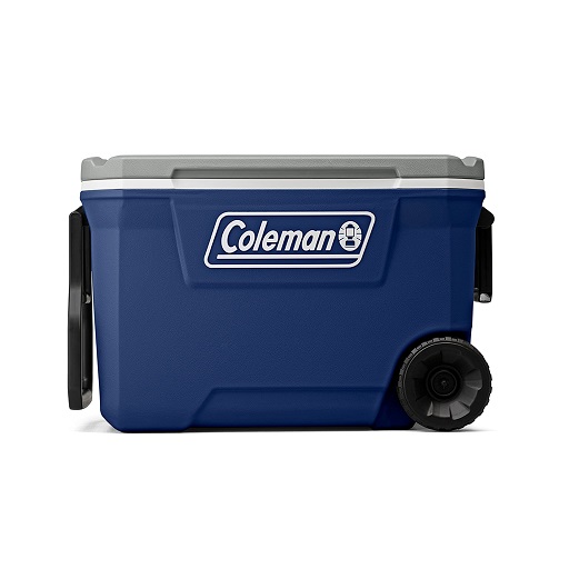 Coleman 316 Series Insulated Portable Cooler with Heavy Duty Wheels, Leak-Proof Wheeled Cooler with 100+ Can Capacity, Keeps Ice for up to 5 Days, 62qt Coolers,  Only $44.67