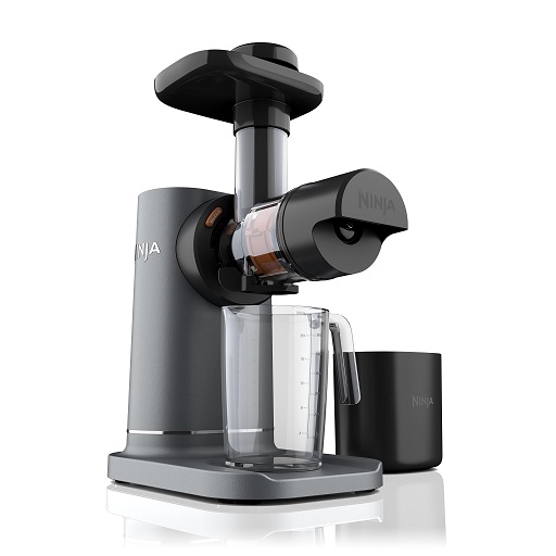Ninja JC151 NeverClog Cold Press Juicer, Powerful Slow Juicer with Total Pulp Control, Countertop, Electric, 2 Pulp Functions, Dishwasher Safe, 2nd Generation, Charcoal,   Only $99.99