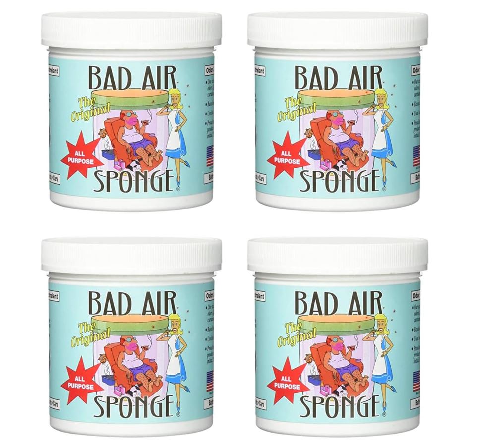 美國白宮御用！Bad Air Sponge祛除甲醛裝修污染空氣凈化劑，14 Ounce每罐，共4 罐，現僅售 $43.90，免運費。