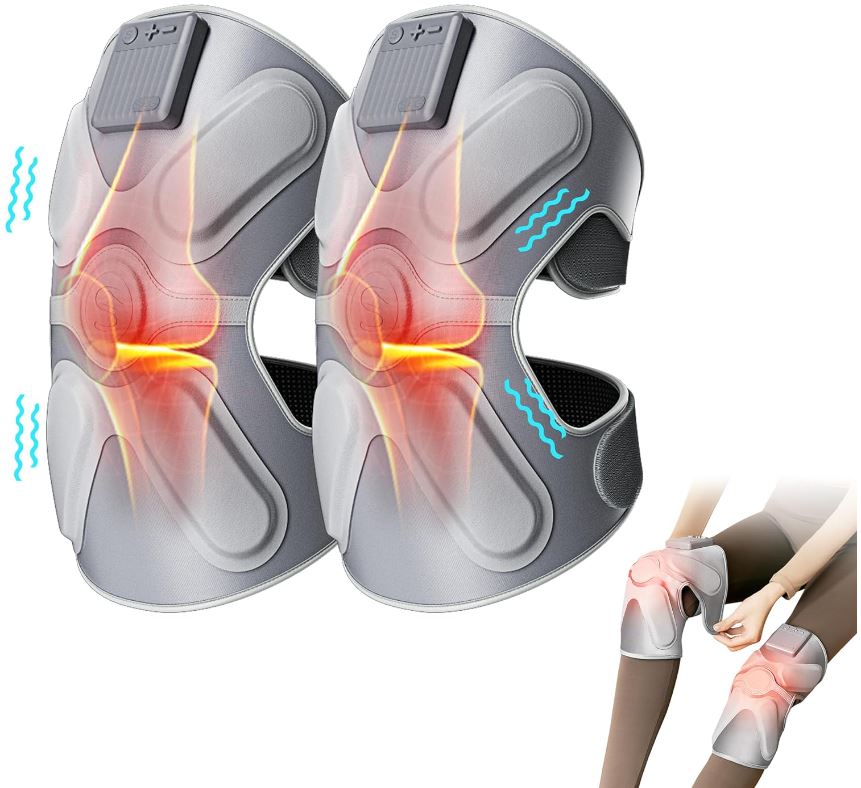 实用好物！SKG W3 PRO膝盖按摩器，带加热和振动功能，无线，便携式，可用于缓解膝盖、肩部、肘部疼痛，折上折后仅售 $49.59 免运费！