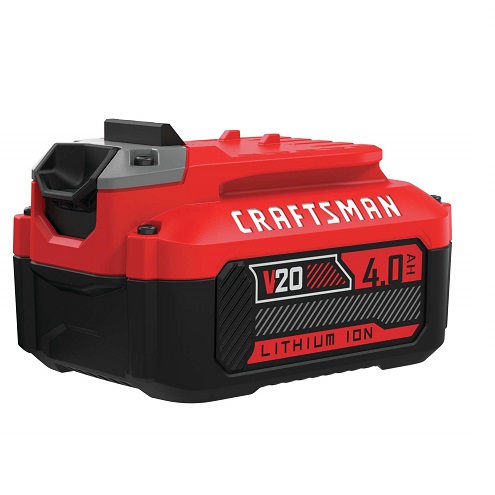 CRAFTSMAN V20 Lithium Ion Battery, 4.0-Amp Hour (CMCB204) V20 Battery Only, List Price is $129, Now Only $29, You Save $100