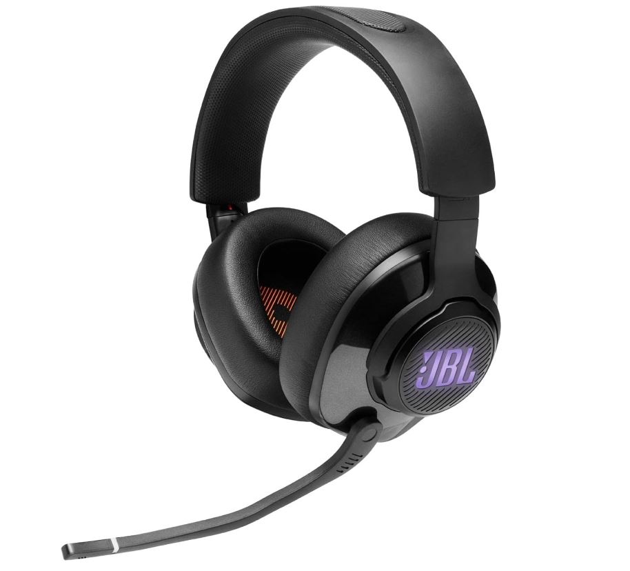 限时特价！JBL Quantum 400 - 有线包耳式游戏耳机，带 USB 和游戏聊天平衡表盘，现半价仅售  $49.95 免运费！