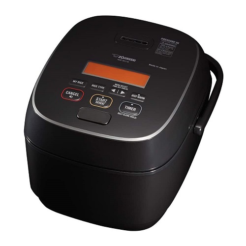 Zojirushi NW-JEC18BA Pressure Induction Heating Rice Cooker (10-Cup) 10-Cup Cooker & Warmer, List Price is $695.49, Now Only $489.97, You Save $205.52