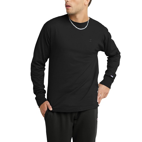 Champion Men's T-Shirt, Classic Long-Sleeve Long Sleeve Graphic T-Shirt, List Price is $25, Now Only $13.5, You Save $11.5
