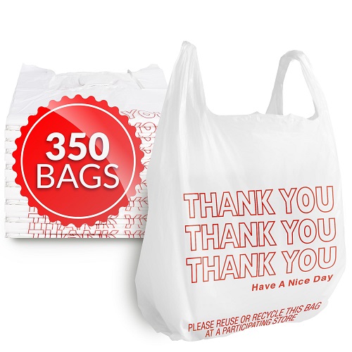 Reli. Thank You Plastic Bags (350 Count) (11.5