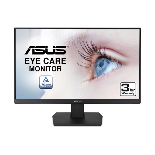 ASUS VA24EHE 23.8” Monitor 75Hz Full HD (1920x1080) IPS Eye Care HDMI D-Sub DVI-D,Black 75hz Frameless, List Price is $129, Now Only $89, You Save $40