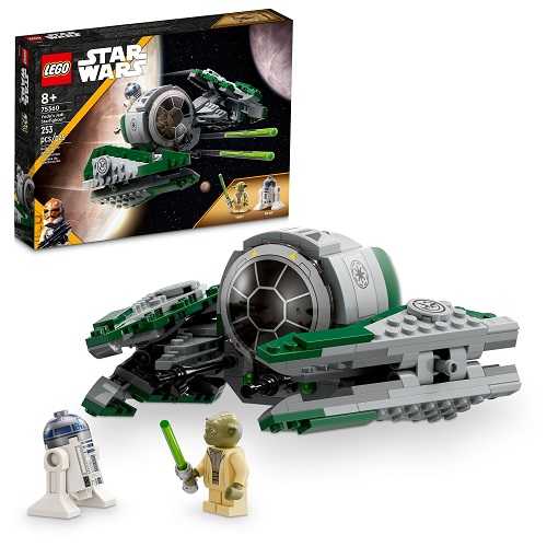 LEGO Star Wars: The Clone Wars Yoda’s Jedi Starfighter 75360 Star Wars Collectible for Kids Featuring Master Yoda Figure with Lightsaber Toy, Only $27.99