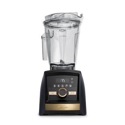 Vitamix A3500 Ascent Series Gold Label Smart Blender, Professional-Grade, 64 oz. Low-Profile Container, Matte Navy with Gold Accents, List Price is $699.95, Now Only $501.7, You Save $198.25