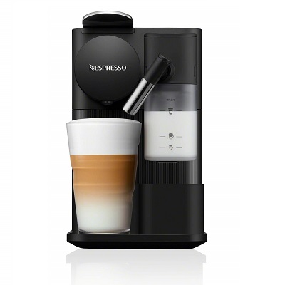 Nespresso Lattissima One Original Espresso Machine with Milk Frother by De'Longhi, Shadow Black Machine with Latte Crema Shadow Black, List Price is $399, Now Only $269.99