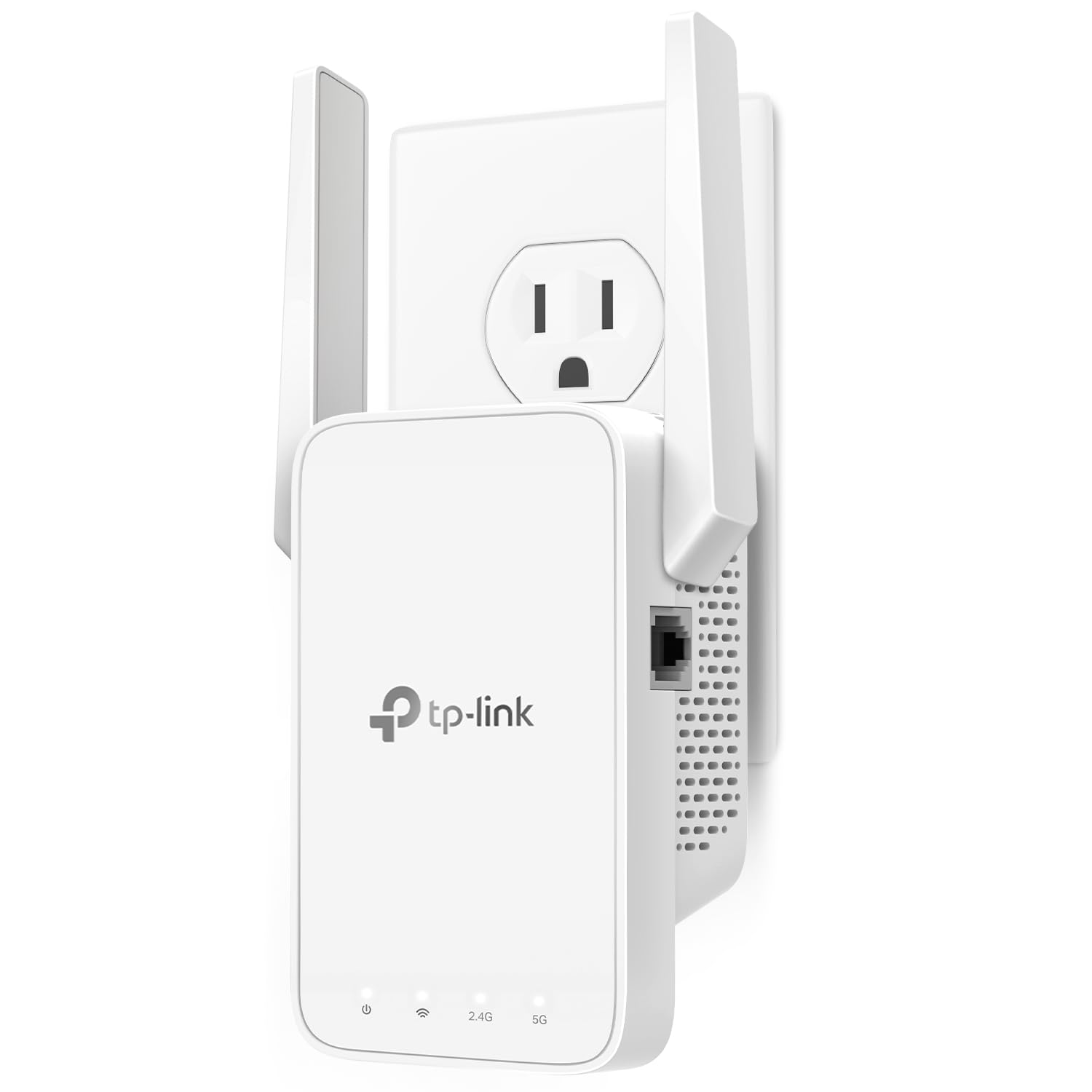 TP-Link AC1200 WiFi Extender,  1.2Gbps signal booster for home, Dual Band 5GHz/2.4GHz, Covers Up to 1500 Sq.ft and 30 Devices ,support Onemesh, One Ethernet Port (RE315) White,  Only $19.99