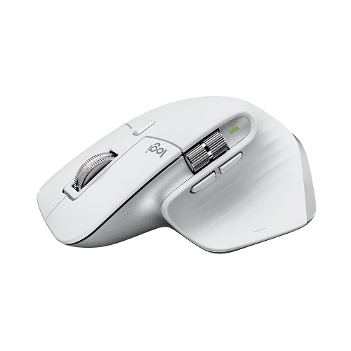 Logitech MX Master 3S for Mac Wireless Bluetooth Mouse, Ultra-Fast Scrolling, Ergo, 8K DPI, Quiet Clicks, Track on Glass, USB-C, Apple, iPad - Pale Grey -  Only $84.99