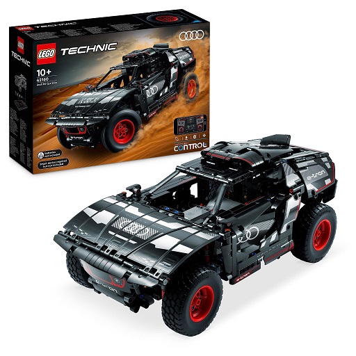 LEGO Technic Audi RS Q e-tron 42160 Advanced Building Kit for Kids Ages 10 and Up, This Remote Controlled Car Toy Features App-Controlled Steering  Only $152.95