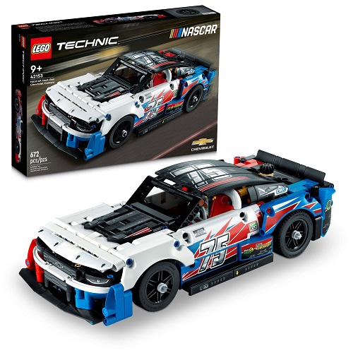 LEGO Technic NASCAR Next Gen Chevrolet Camaro ZL1 Building Set 42153 - Authentically Designed Model Car and Toy Racing Vehicle Kit, Collectible Race Car Display Only $39.99