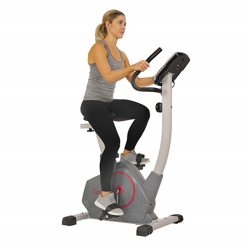 Sunny Health & Fitness Elite Interactive Performance Series Stationary Exercise Upright Bike with Optional Exclusive SunnyFit® App Enhanced Connectivity Classic, List Price is $269, Now Only $169.99