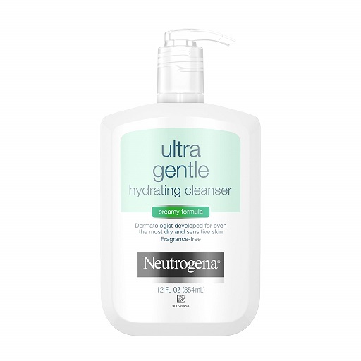 Neutrogena Ultra Gentle Hydrating Facial Cleanser, Non-Foaming Face Wash for Sensitive Skin, Gently Cleanses Face Without Over Drying, Oil-Free, Soap-Free, Fragrance-Free, 12 fl. oz Only $6.49